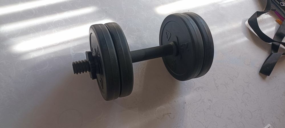 Гантели две 11+8 кг