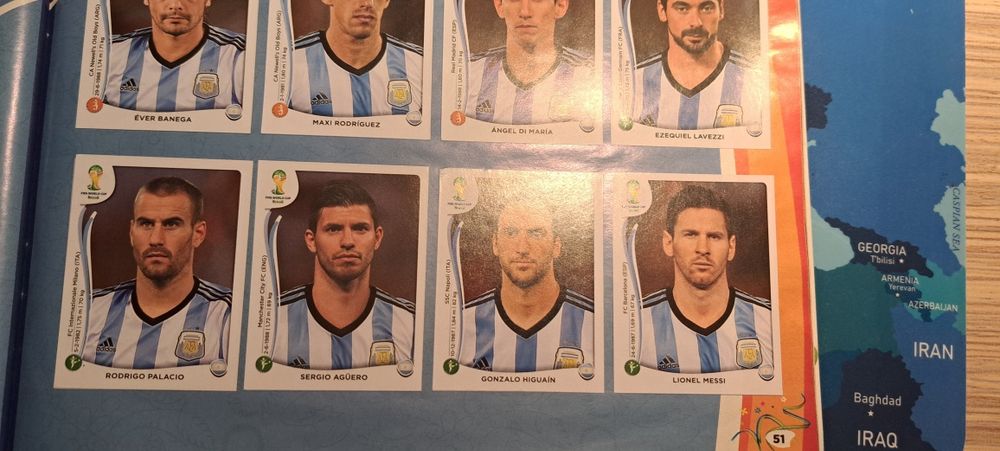 Футболен албум World cup 2014 panini