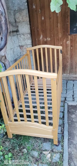 Дървена детска кошарка