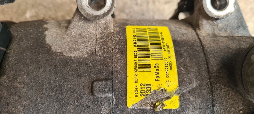 Disc,placa presiune,racitor ulei,compresor clima ford fiesta mk7,1.4 D