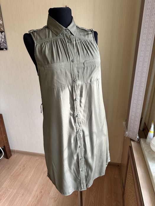 Платье летнее цвета хаки