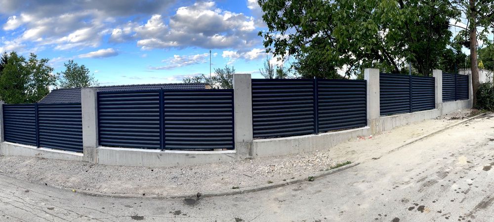 Метална оградна за двор щора Алфа-Оградки.Бг