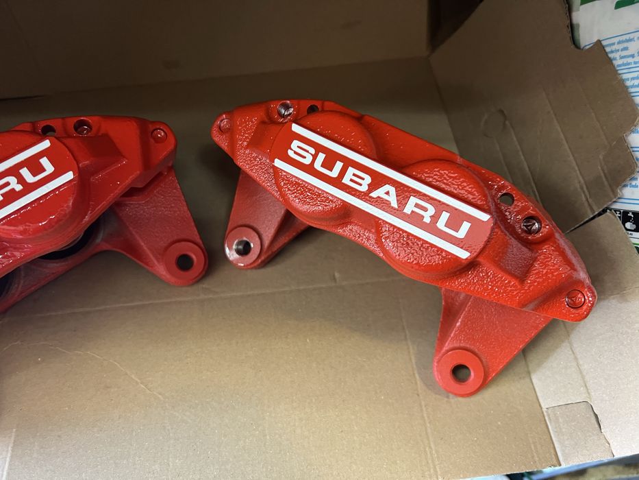 4 бутални спирачни апарати Субару Импреза Форестър WRX/STI Turbo