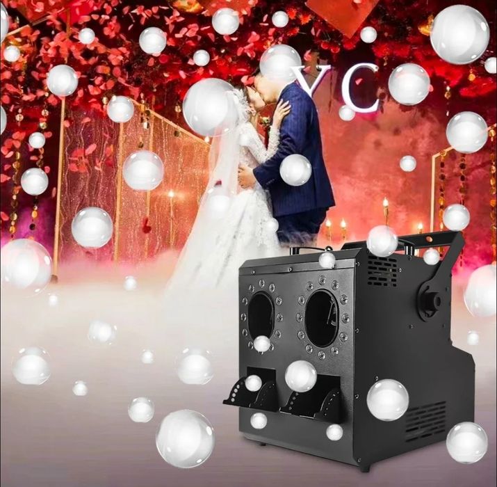 Генератор мыльных пузырей с дымом