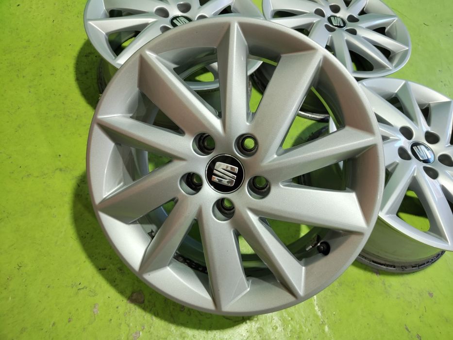 15 5x100 Vw Polo Skoda Fabia Seat лети джанти 5х100