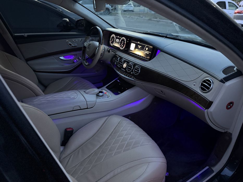 Mercedes-Benz w222 s500 4matic avtomobilida transfer xizmatlari !