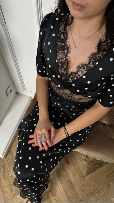 Нежное платье в горожек