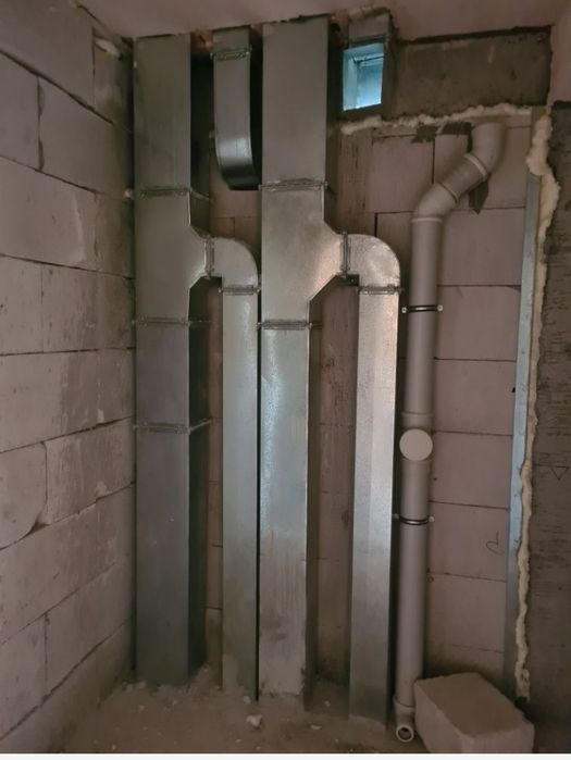 Вентеляция изготовлени монтаж.