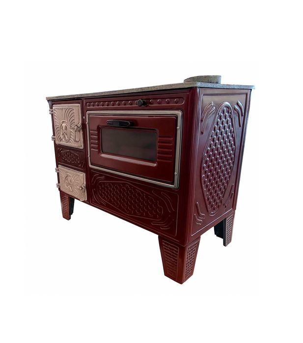 Soba Lemne Gatit Incalzit Spor Plita Cuptor 7kw Evacuare DREAPTA TM