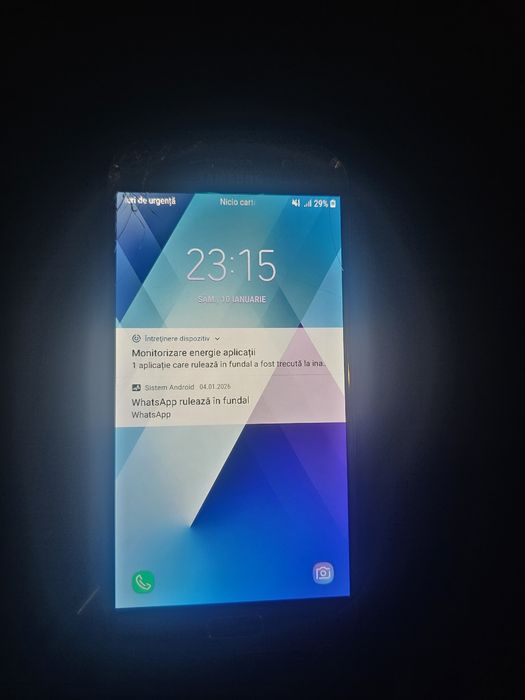 Vand Samsung A5 2017 functionabil  spart in colt