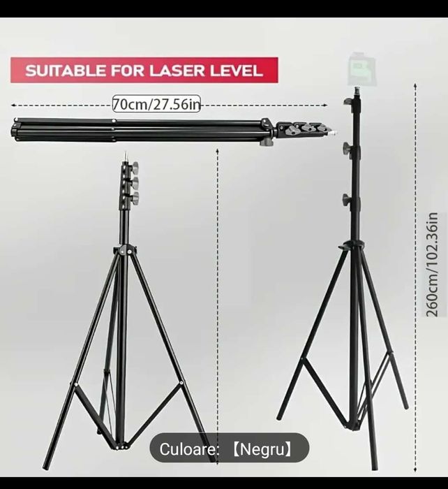 Trepied șefia sau video camera
