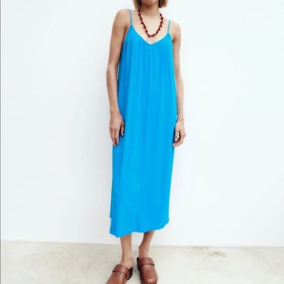 Rochie albastra Zara