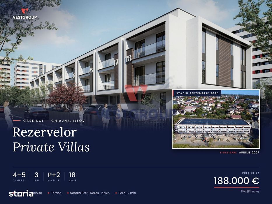 Private Villas Rezervelor Ansamblu Case Direct Dezvoltator Vest Group