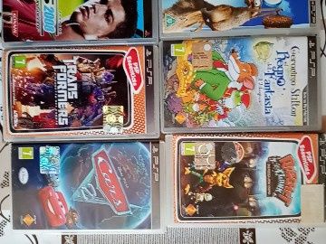 Lot 8 jocuri PSP portabil