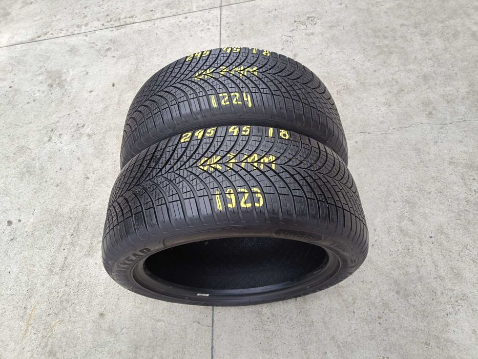 Doua anvelope 245 45 18 goodyear vector 4 season 7 mm dot 2024
