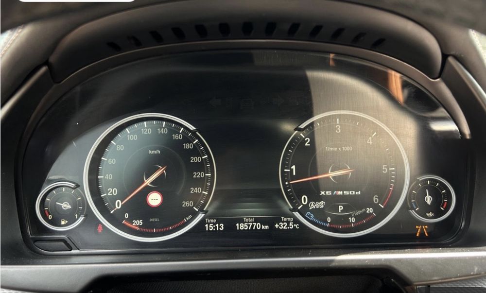 BMW X6 M50D 2015