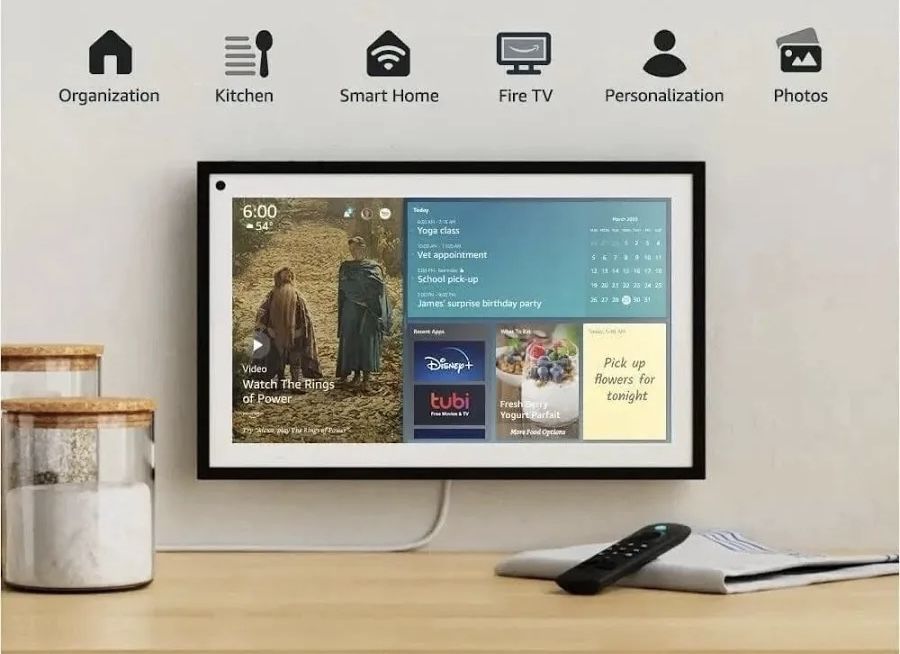 Amazon Echo Show 15 Gen 2 – 15,6” Full HD, Alexa, Fire TV – Nou, Sigilat