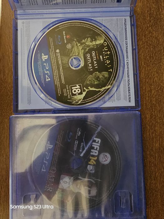 Диски для Playstation 4