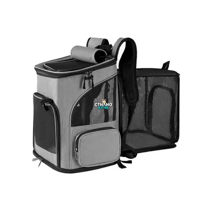 Разтеглива транспортна раница за домашен любимец Разтеглива чанта