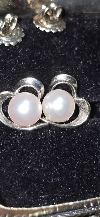 Ceрьги золотые  пуссеты