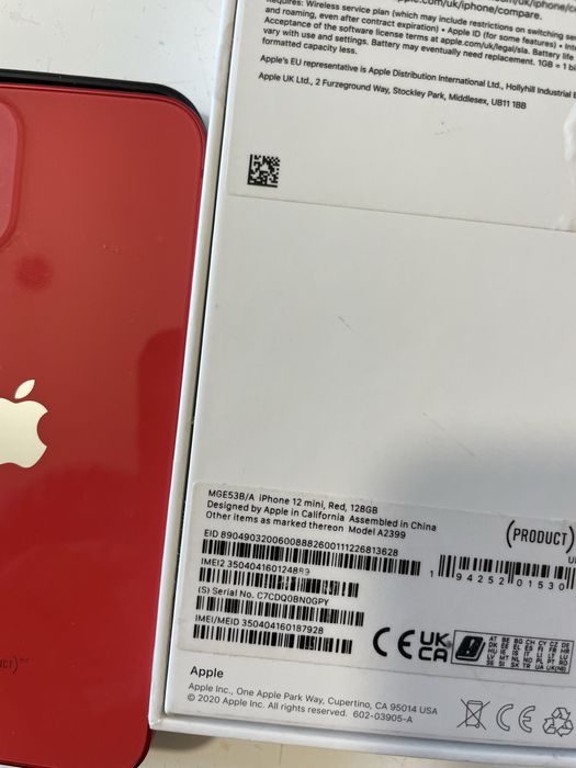 Iphone 12 mini red