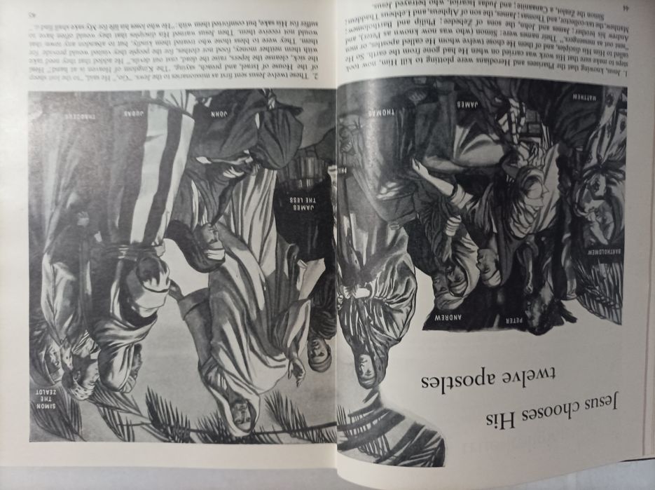BIBLIA cu imagini 1952 - Icoane Cromolitografii anii '50