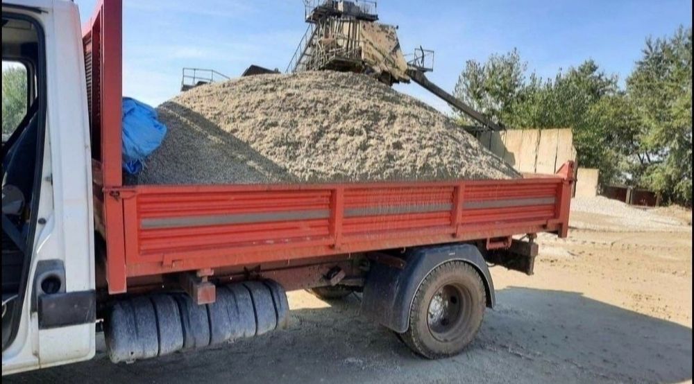 Agregate de balastiera precum: nisip, sort, balastru, piatra etc.