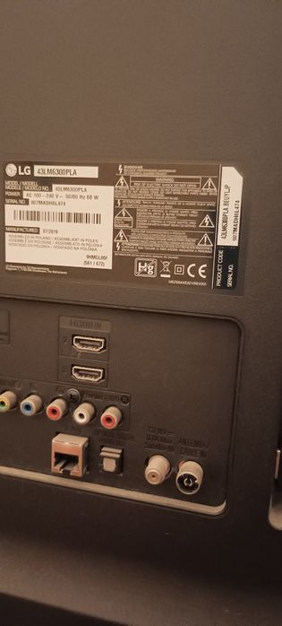 Телевизор LG smart 43"