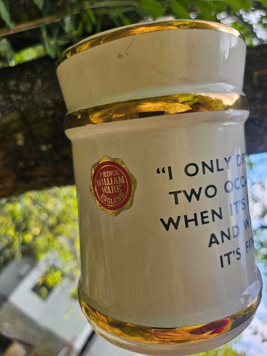 Халба за бира  Prince William Ware 22карата