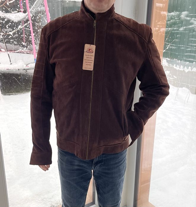 Geaca piele intoarasa