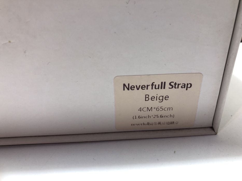 Ремък за Louis Vuitton Neverfull bag 65cm, beige