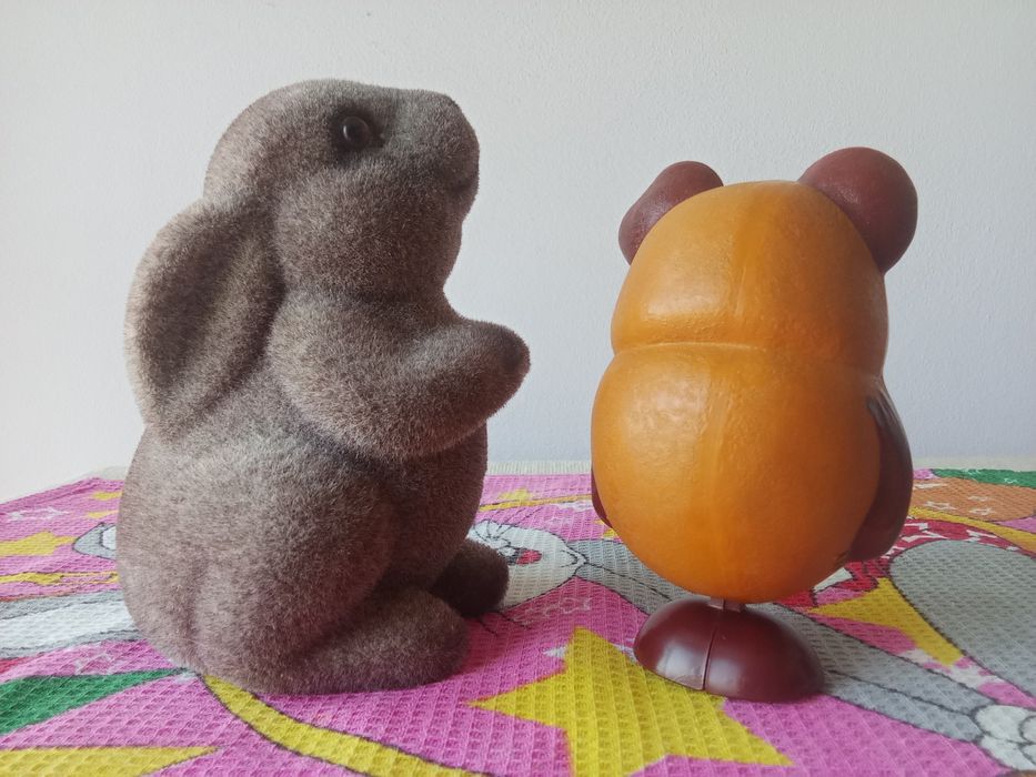 Игрушки Вини Пух и кролик копилка