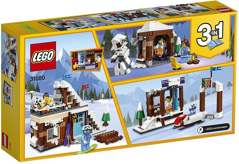 НОВО LEGO Creator 31080 - Modular Winter Vacation