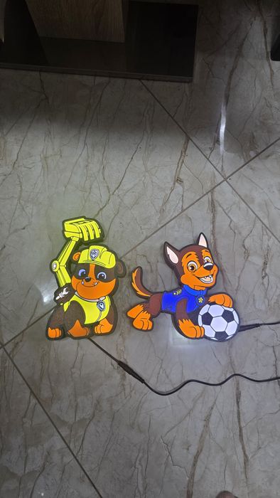 Лампа с мотив, 3Д изработка