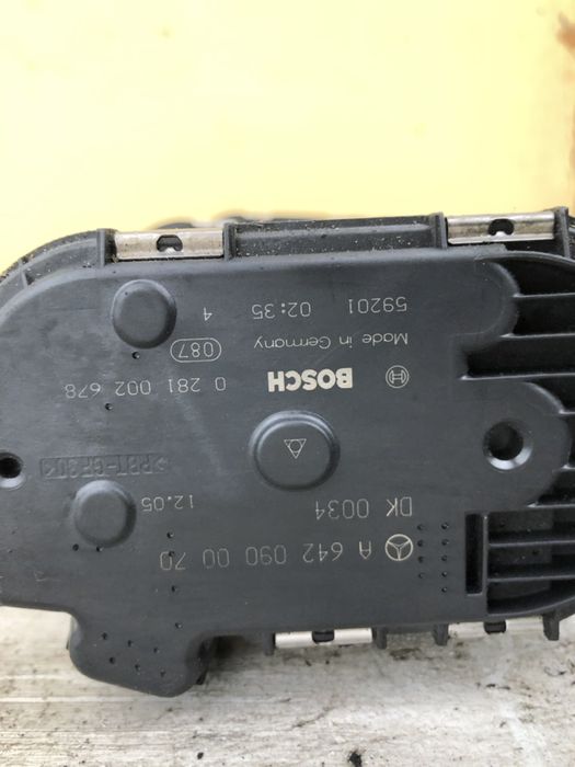 Дросел OM 642 и ОМ 651 Mercedes W212, 204, W221, W164, W211, W219 и др