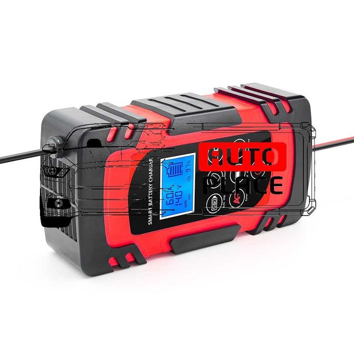 Смарт Зарядно 4AH - 100AH Smart Charger 12V/24V