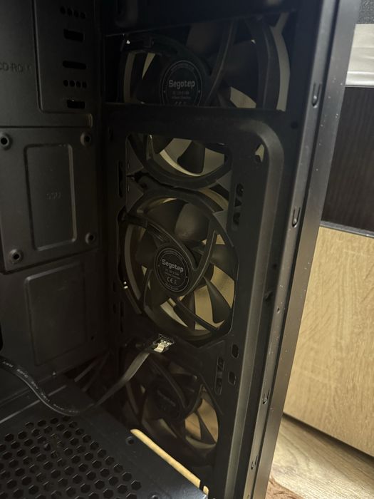 Carcasa SergoTep + 3 ventilatoare + Sursa 550watti