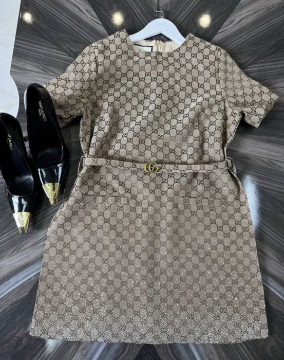 Уникална дамска рокля Guc*i