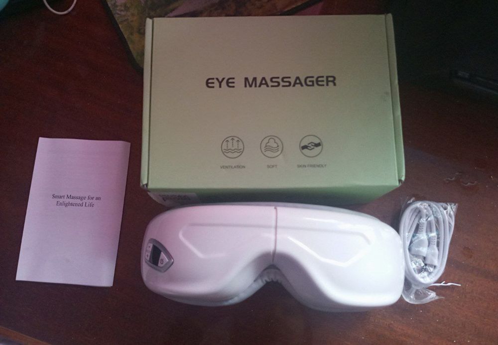 Продаются блютуз очки массажные тренажёр для глаз