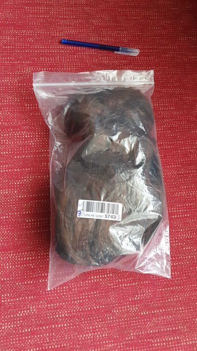 Peruca  maro cu acaju ombre 64 cm -NR 7.