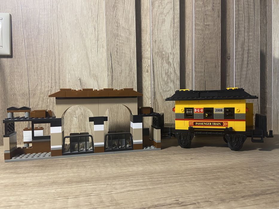Лего Станция и Вагон поезда