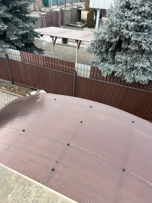 Готовый хороший навес