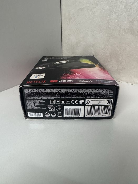 Player media, Strong, Leap-S3, Android TV, 4K, UHD, NOU Sigilat