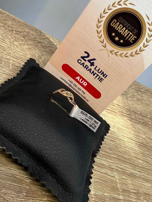 (AG42) Inel aur 14k 1.21g b14058 - Garantie 2 ani!