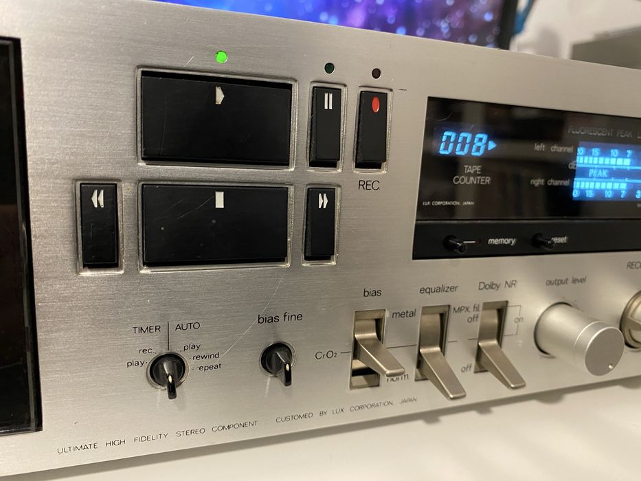 Deck Luxman K-8 Silver