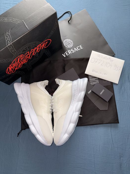 Versace Chain Reaction Triple White