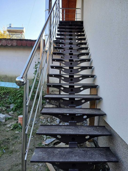 Balustrade din inox ,la comanda.