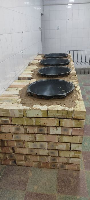 Letniy kuxnya mangal tandir ochoq.