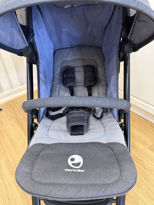 Коляска Easywolker Jackey серый почти новый