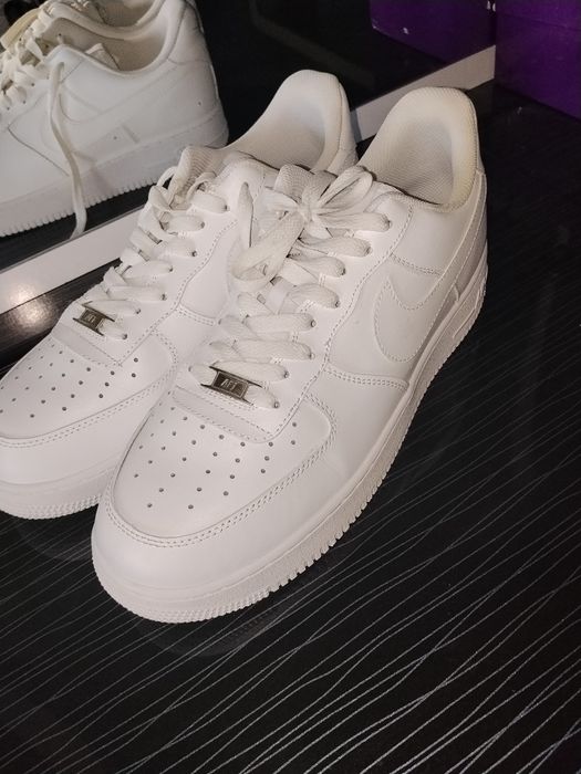 Белые Кроссовки Nike Air Force 1